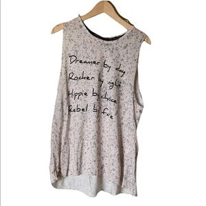 NWT Catwalk Junkie Muscle Tank